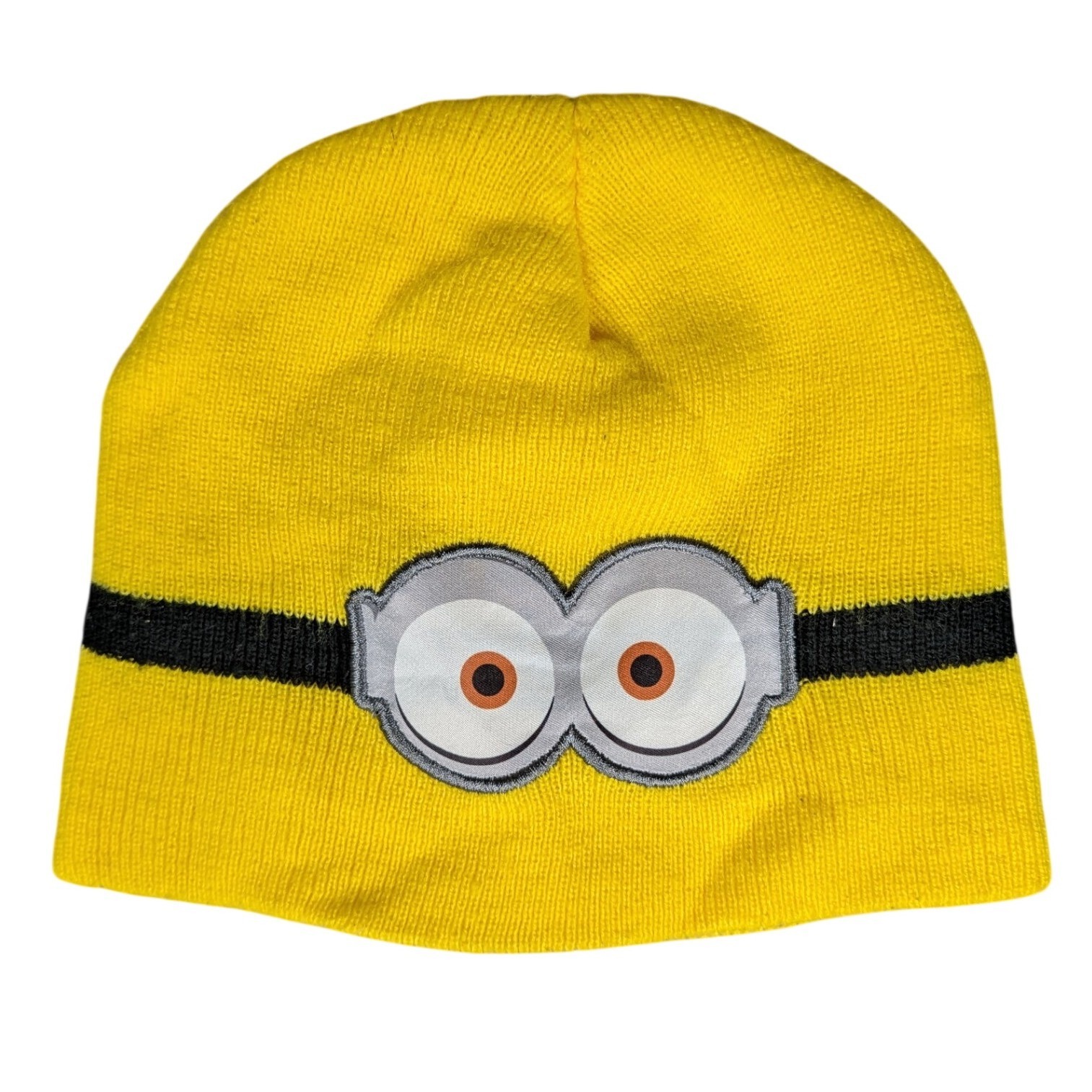 Illumination Minions The Rise Of Gru Yellow Knit Beanie Goggles Hat Boys